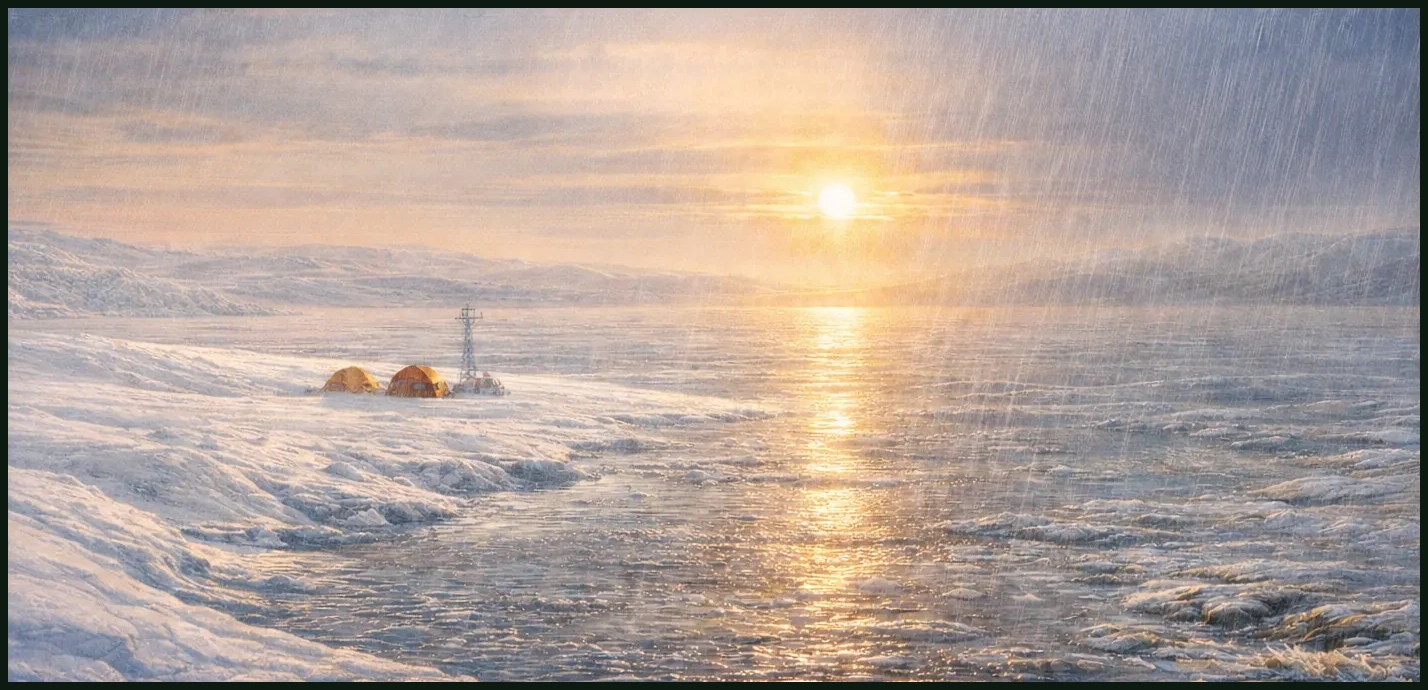 Midnight Sunshower label art