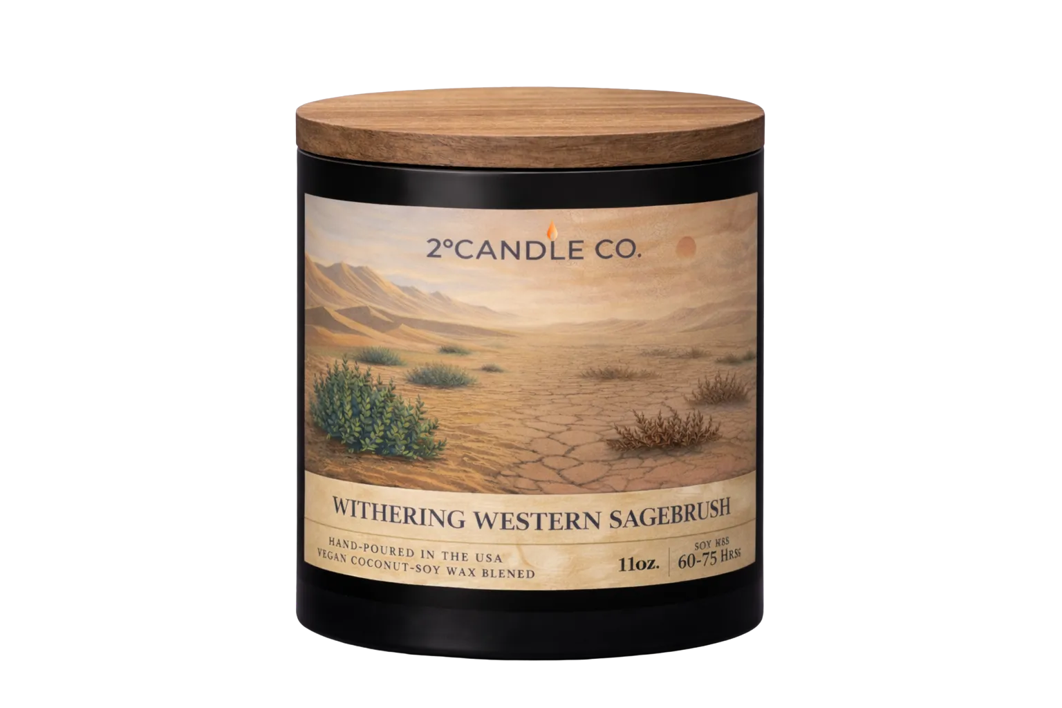 Withering Western Sagebrush